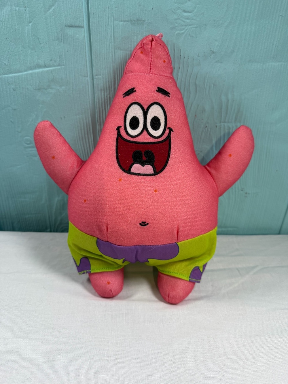 Nickelodeon Patrick Star Pink and Green Plush Doll